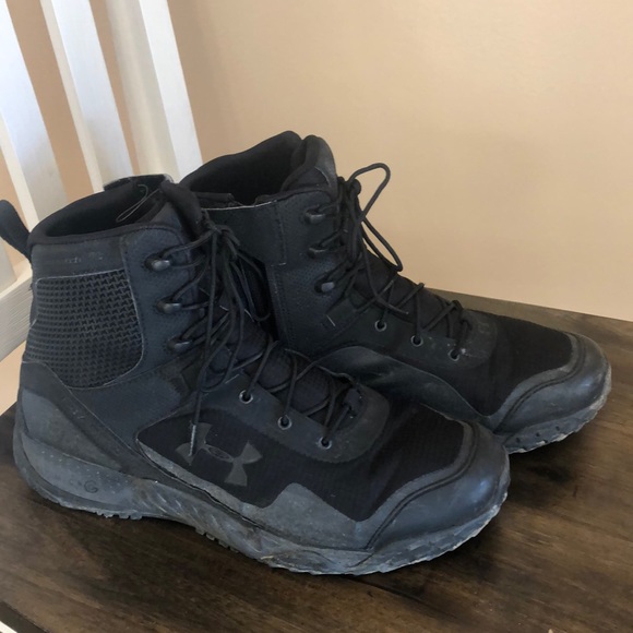 under armour side zip boots